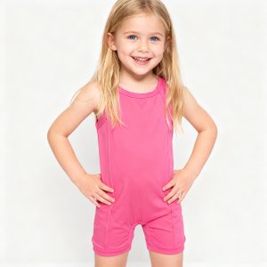 Custom Sportswear Set Breathable Stretchable Cheer Training Wear Baby Girls Youth for Cheerleading Practice