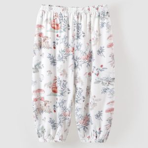 Wholesale Children Boys Joggers Pants Custom Western Camo Redeo Print Baby Bamboo Material Jogger Pants With Pockets