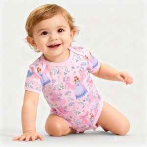 Custom Baby Clothes Suppliers Bamboo Pajamas Christmas Baby Jumpsuit Newborn Romper Baby