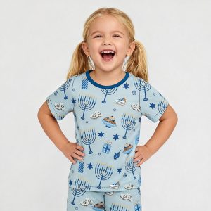 Infants Baby Bamboo Fiber Rompers Casual Short Sleeve Snap Button Newborn Summer Embroidered Baby Bodysuit Wholesale Pajama Set