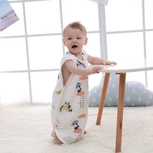 Sleeping Bag Baby Toddler Rompers Baby Body Clothes Baby Crawl Suit Cotton Child Pajamas Kids Swaddle Wrap