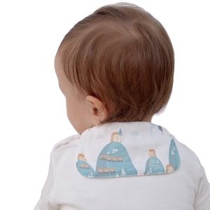 Cotton Child Sweat Absorbent Towel Kindergarten Boys and Girls Large Back Pad Breathable Knitted Custom Sweatbands