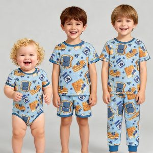 Newest Cartoon Monster Baby Boy Romper Short Sleeve Footie Summer Bamboo Cotton 2 Ways Baby Zipper