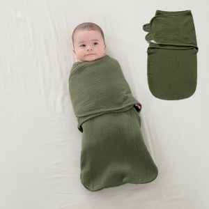 Baby Swaddles Newborn Toddler Printed Infant Sleeping Bag Easy Wrap Organic Cotton Adjustable Swaddle