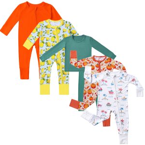 Wholesale Cotton Baby Winter Romper Set Bamboo Baby Romper Baby Clothes Soft Stylish