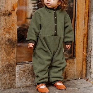 Autumn and Winter Popular Products Newborn Clothes Cute Baby Winter Clothes Bear Jumpsuit Warm Baby Rompers